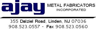 ajay metal fabricators linden nj|Ajay Metal Fabricators, Inc. .